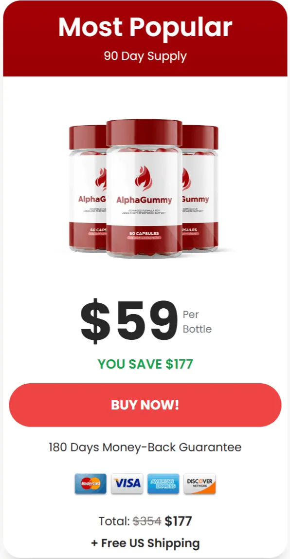 Alpha Gummies best offer price